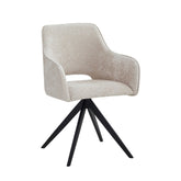 Chaise de salle à manger Emma - Chenille beige